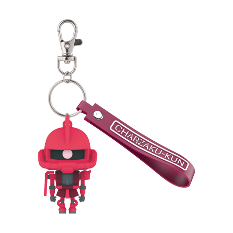 CharZaku-Kun 3D Rubber Mascot Keychain