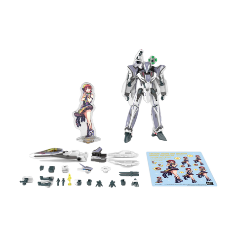 HG 1/100 VF-31F Siegfried (Messer Ihlefeld Use) - Deluxe Set