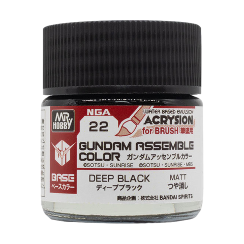 Gundam Assemble Color NGA22 Deep Black 10ml
