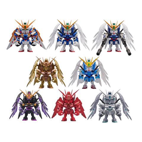 Wing Gundam Zero (EW) QMSV Mini Gundam Box of 8 Random Figures