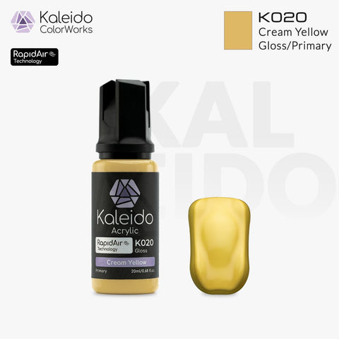 Kaleido ColorWorks K020 Gloss Cream Yellow (20ml)