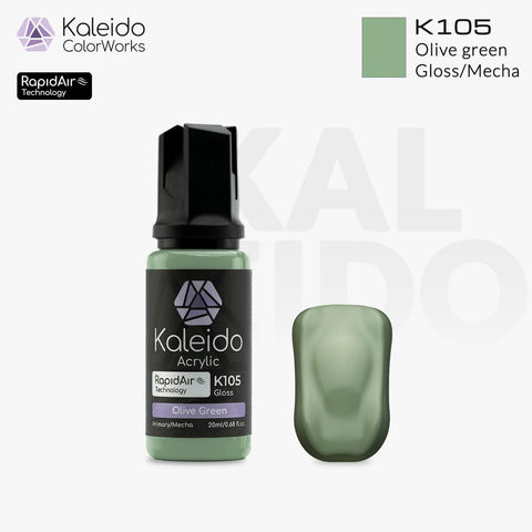 Kaleido ColorWorks K105 Gloss Olive Green (20ml)