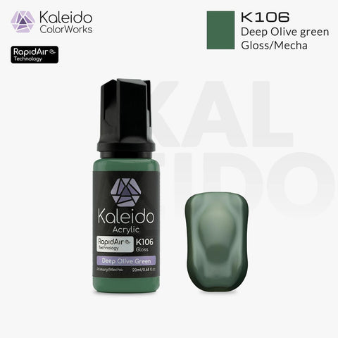 Kaleido ColorWorks K106 Gloss Deep Olive Green (20ml)