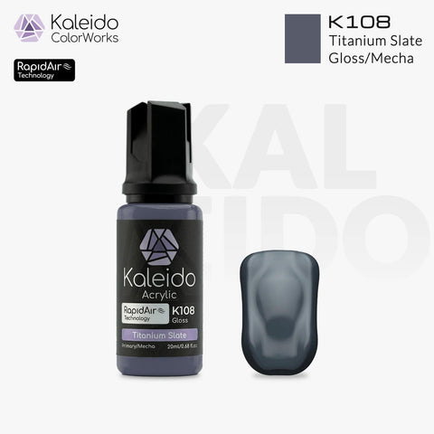 Kaleido ColorWorks K108 Gloss Titanium Slate (20ml)