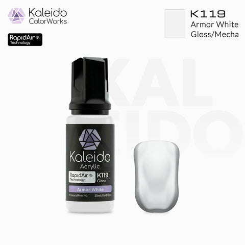 Kaleido ColorWorks K119 Gloss Armor White (20ml)
