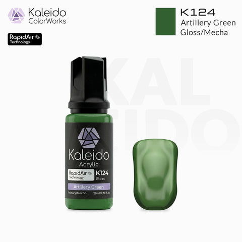 Kaleido ColorWorks K124 Gloss Artillery Green (20ml)