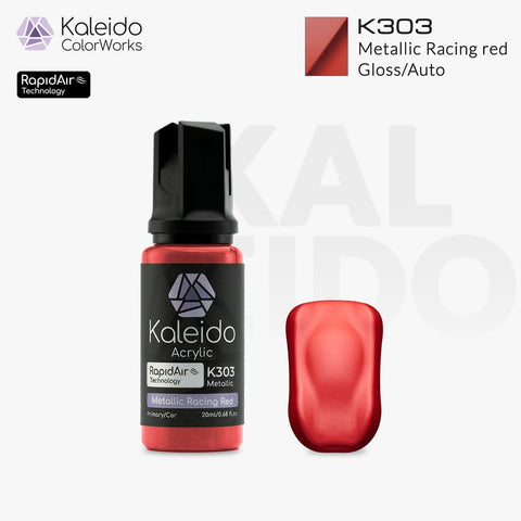 Kaleido ColorWorks K303 Gloss Metallic Racing Red (20ml)