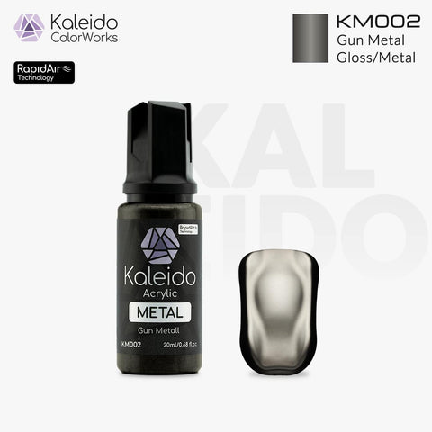 Kaleido ColorWorks KM002 Gloss Gun Metal (20ml)