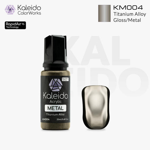Kaleido ColorWorks KM004 Gloss Titanium Alloy (20ml)