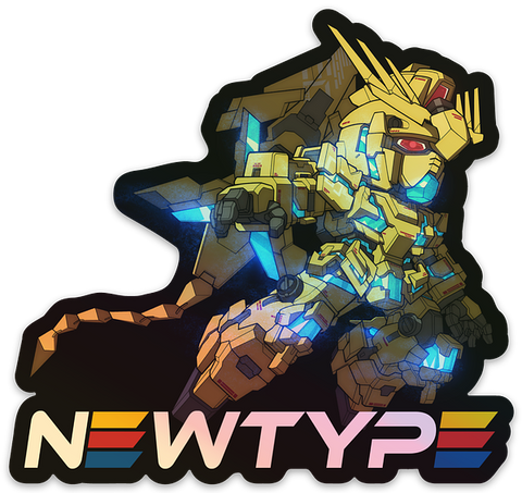 Newtype Phenex Chibi Sticker (Holographic)