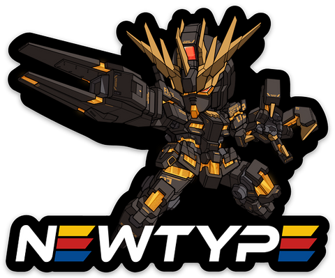 Newtype Banshee Chibi Sticker