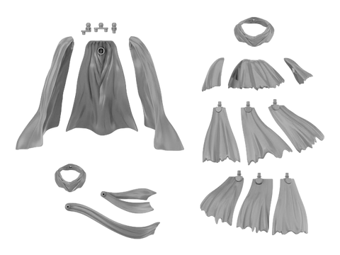 30MM W-27 Option Parts Set 14 (Multi Cloth)
