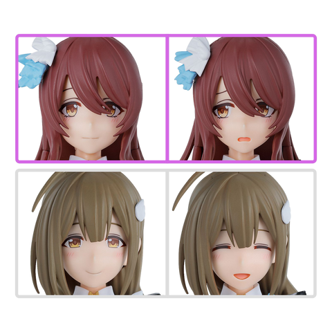30MS x THE iDOLM@STER - Option Hairstyle & Face Parts Set (Tenka Osaki x Chiyuki Kuwayama)