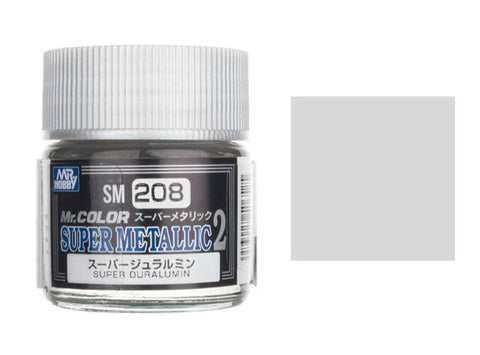 Mr. Color Super Metallic SM208 Super Duralumin 10ml