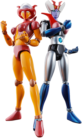 Soul of Chogokin - GX-08R Aphrodai A vs GX-09R Minerva X