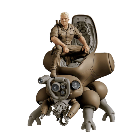 PLAMAX MF-95 Minimum Factory Batou with Fuchikoma (Manga Ver.)
