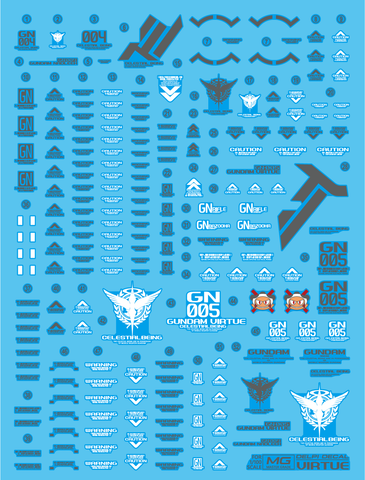 Delpi Decal MG Gundam Virtue - [Manual Ver.]