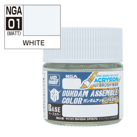 Gundam Assemble Color NGA01 White 10ml