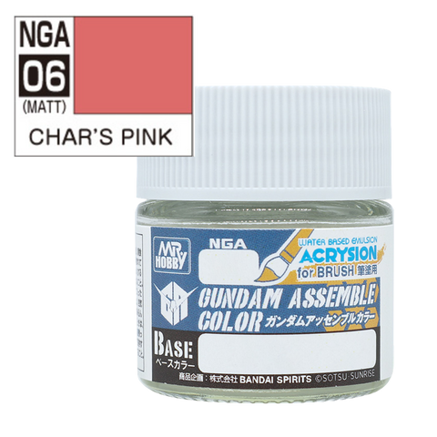 Gundam Assemble Color NGA06 Char's Pink 10ml