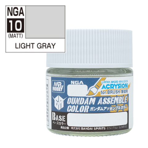 Gundam Assemble Color NGA10 Light Gray 10ml