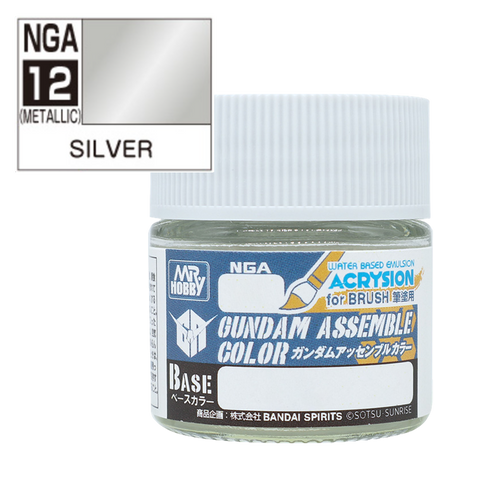 Gundam Assemble Color NGA12 Silver 10ml