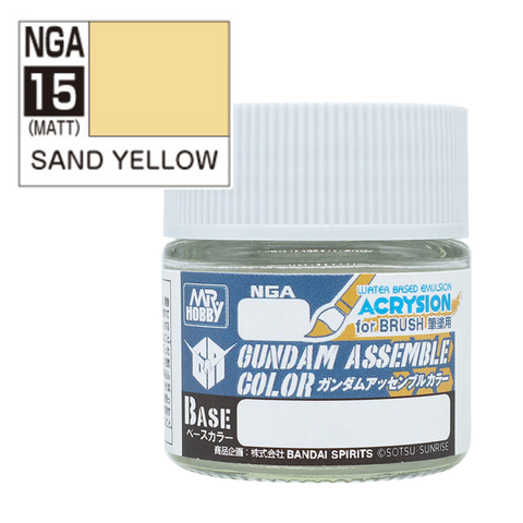 Gundam Assemble Color NGA15 Sand Yellow 10ml