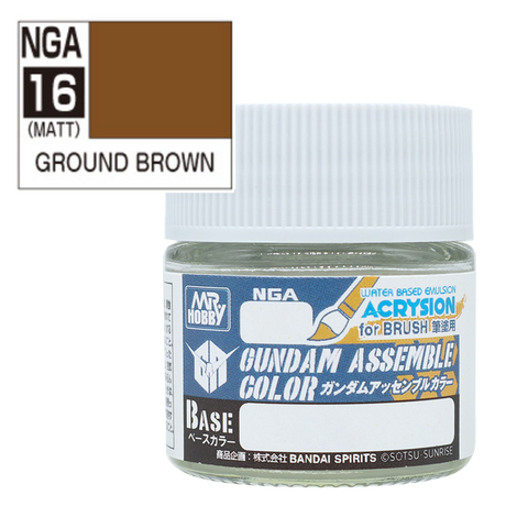 Gundam Assemble Color NGA16 Ground Brown 10ml