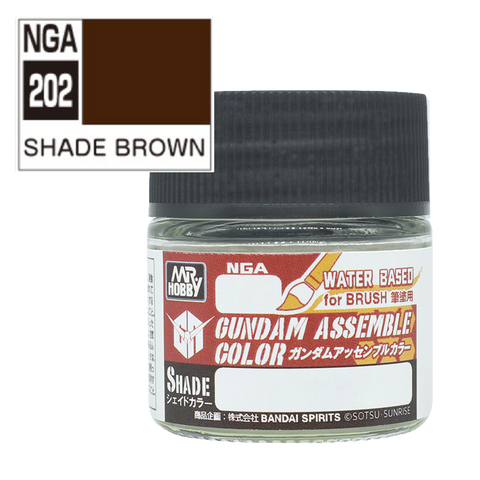 Gundam Assemble Color NGA202 Shade Brown 10ml