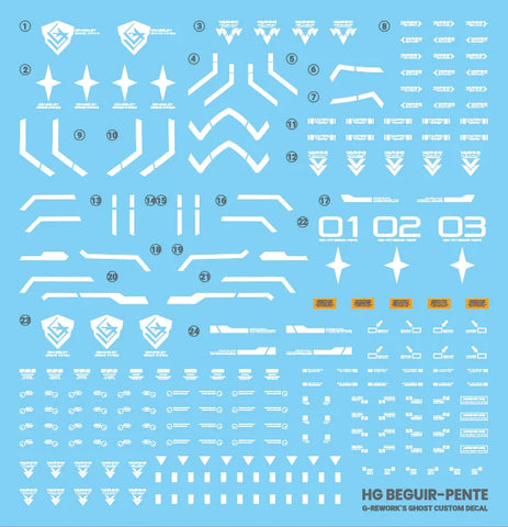 G-Rework HGWFM Beguir-Pente Decals