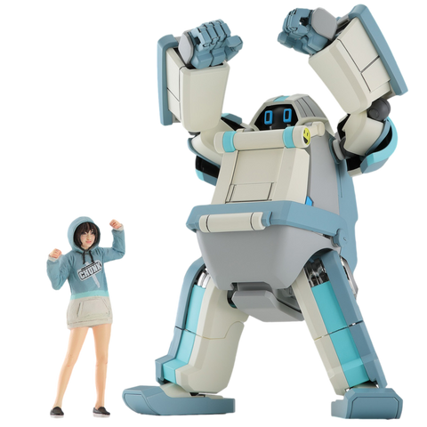 MechatroCHUNK 02 (Grayish Mint) + Support Girl