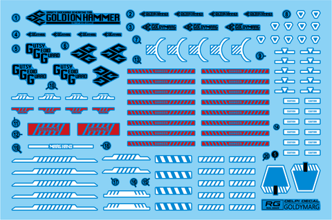 Delpi Decal RG Goldymarg - [HOLO]