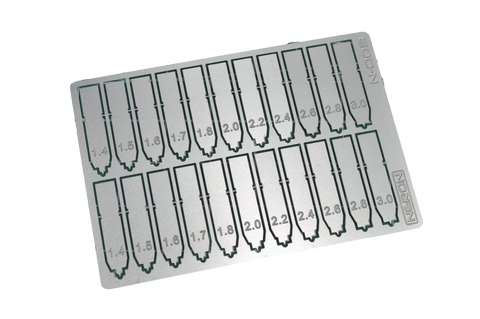 N-003 Neron Straight Pivot Hole Spin Blade Chisel
