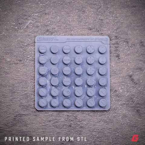 GParts GP-007 1/100 Custom Bolts