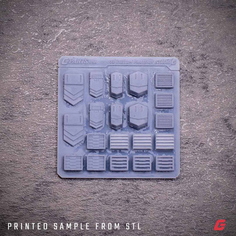 GParts GP-005 1/100 Custom Vents