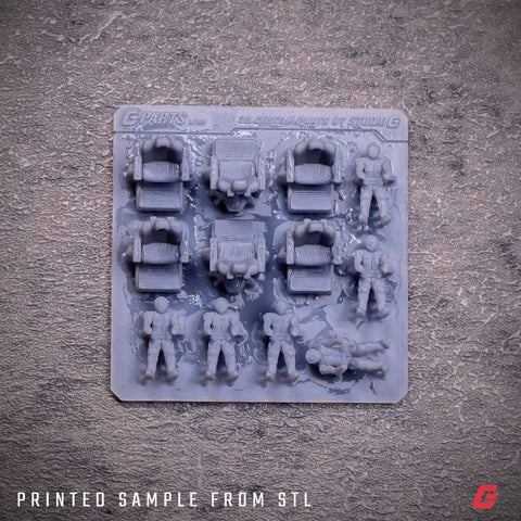 GParts GP-011 1/100 Mobile Workers