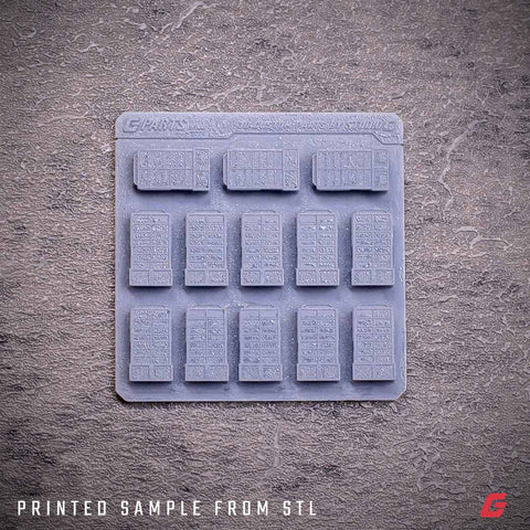 GParts GP-013 1/144 Control Center