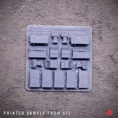 GParts GP-018 1/144 Control Center