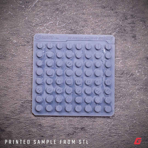 GParts GP-007 1/144 Custom Bolts
