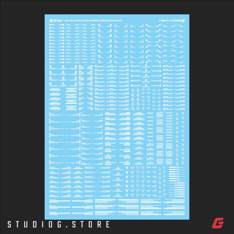 GDecals 1/100 Mecha Caution Ver 001 Water Decals