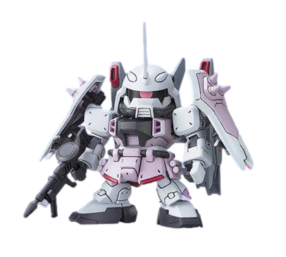 SDBB 285 Blaze Zaku Phantom (Rey Za Burrel Custom)