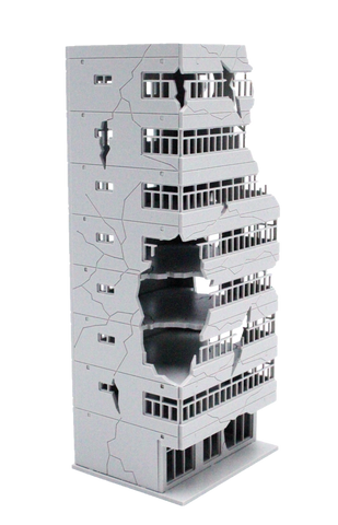1/144 Destroyed Building 1