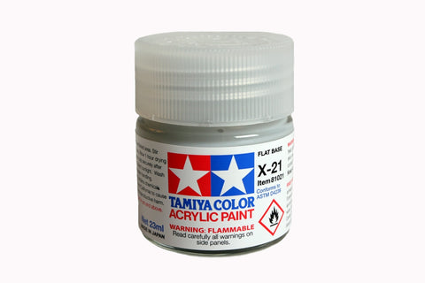 Tamiya X-21 Flat Base 10ml