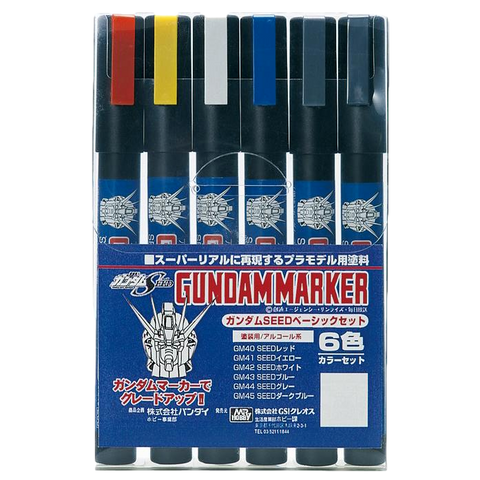Gundam Marker Gundam Seed Basic Set