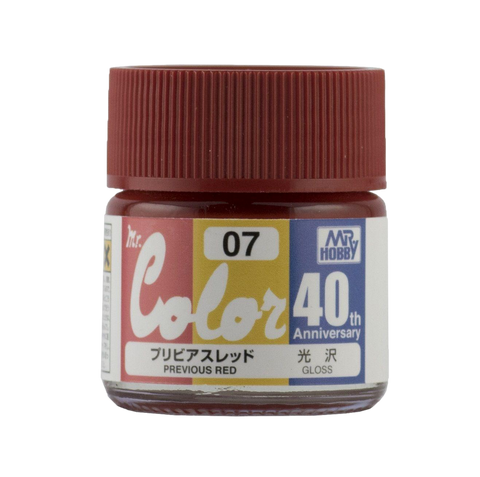 Mr. Color 40th Anniversary AVC07 Previous Red 10ml