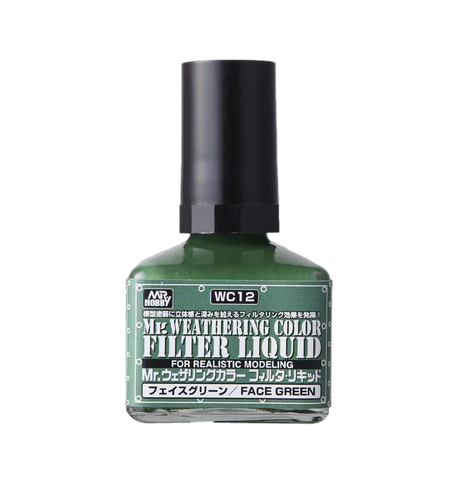 Mr. Weathering Color Filter Liquid Green