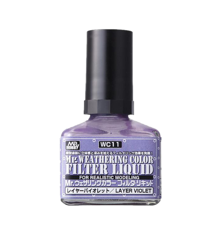 Mr. Weathering Color Filter Liquid Violet
