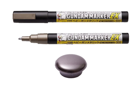Gundam Marker EX XGM05 Heavy Gun Metallic