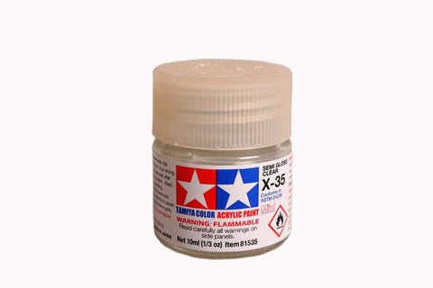Tamiya X-35 Semi Gloss Clear 10ml