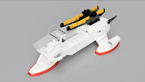 K Scale Models 1/1700 Freeden Land Ship