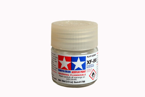 Tamiya XF-86 Flat Clear 10ml